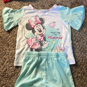 Disney Minnie Pj Set 2T
